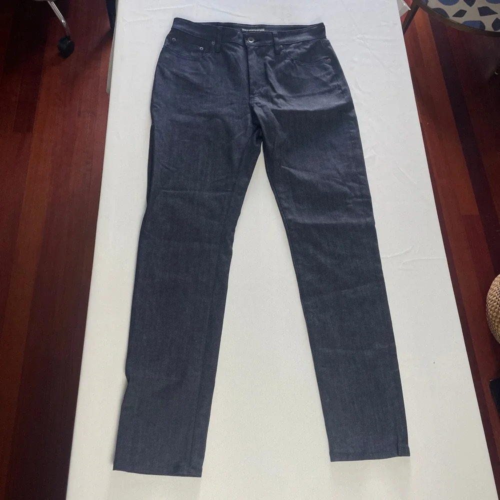 CMB Charles‎ Miller Brand Denim Raw Dark Size 30